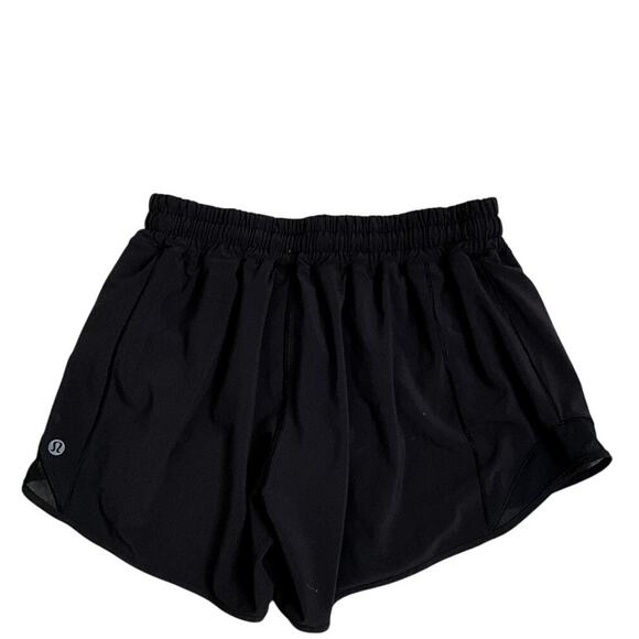 EUC! Lululemon Hottie Hot Shorts Size 4” In  Black - Picture 3 of 3
